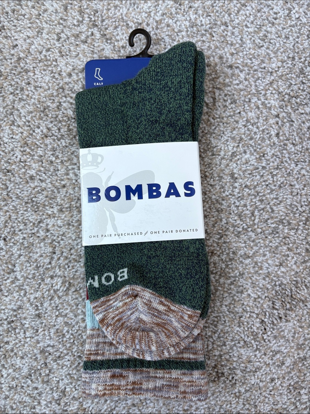 NWT Bombas Unisex Size Large Crew Socks
